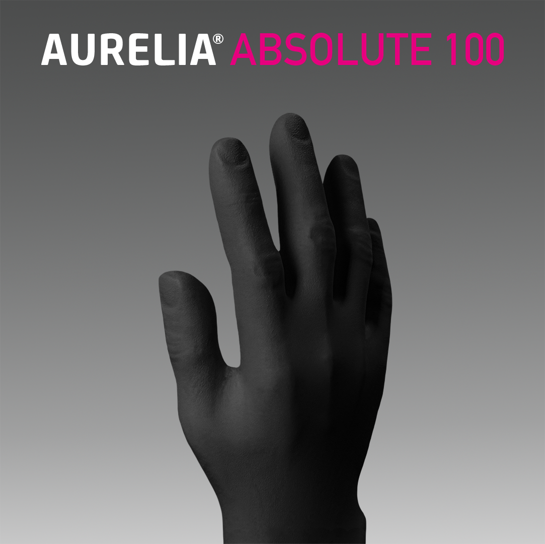 AURELIA ABSOLUTE 100- Nitrile PF Examination Gloves